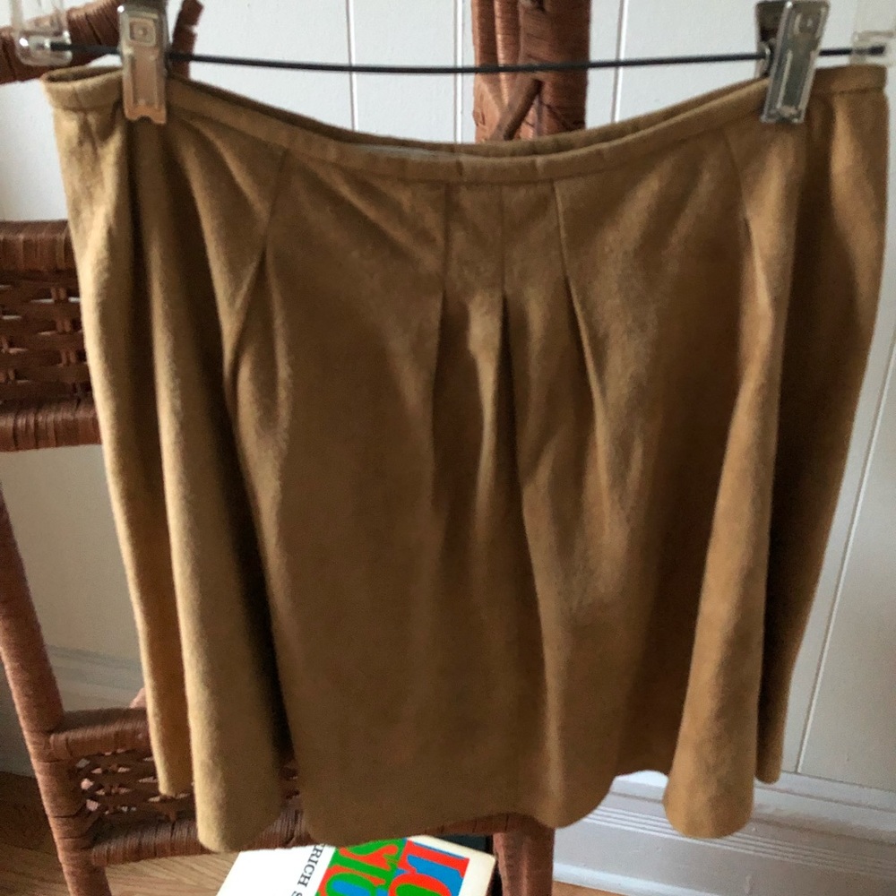 Miu Miu Suede Skirt